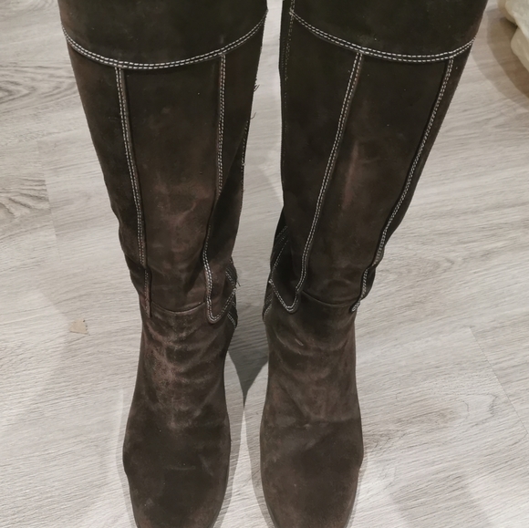 Used tall browns boots - Picture 9 of 11
